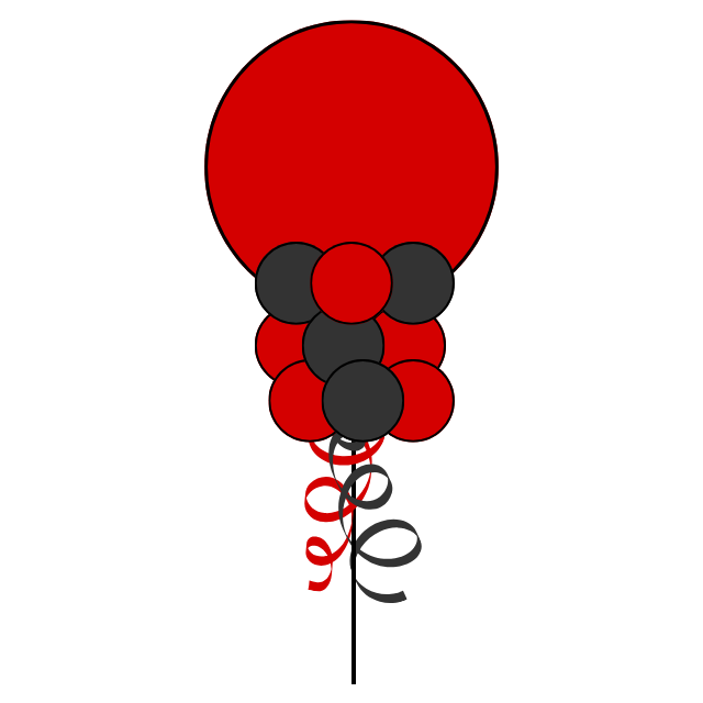 Balloon Trees Design